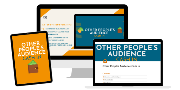 Other People's Audience List Explosion Guide Cash In