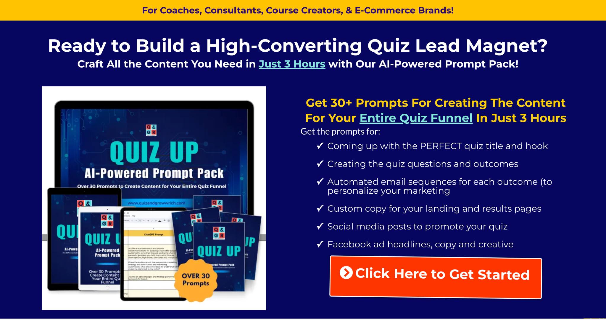Quiz Up - AI-Powered Prompt Pack