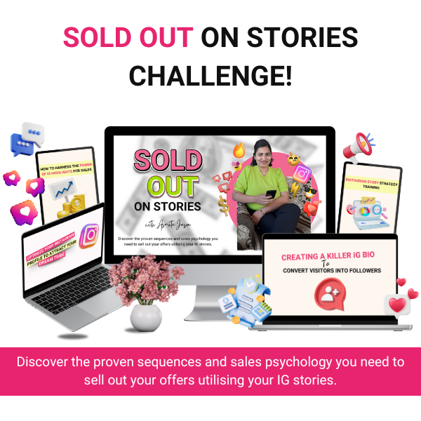 The Sold Out On Stories Challenge